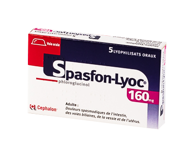 SPASFON LYOC 160 milligrammes LYOPHILISAT 