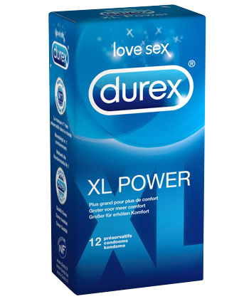 PRESERV DUREX POWER XL 12